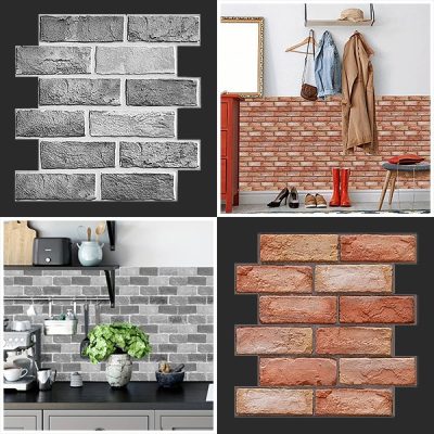 Öntapadós tégla tapéta (10 db) | NYBRICK