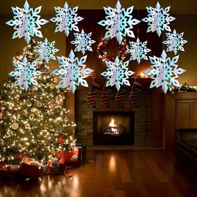 3D holografikus hópelyhek (6db) | HOLOFLAKE