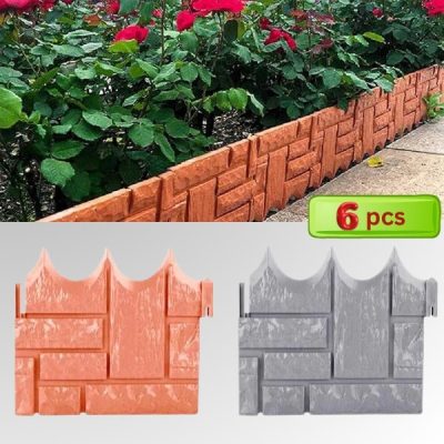 Tégla kinézetű kerítés (az útvonal 1,54 m-es szakaszán) | TERRABARIC