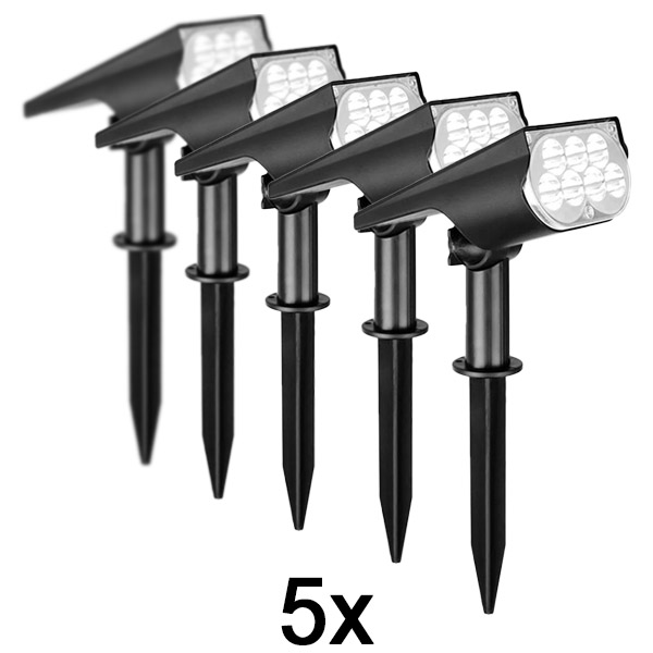 5x Kültéri napelemes reflektor | SPOTIKE