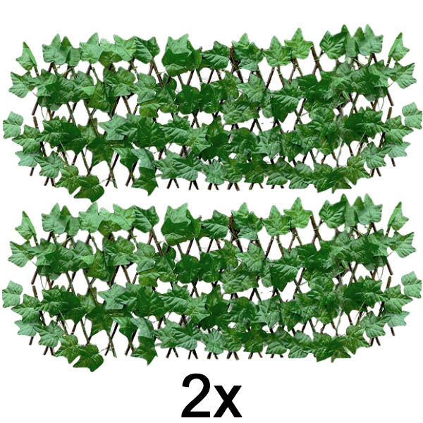 2x Széthúzható kerítés (30 x 80 cm) | GREENFENCE