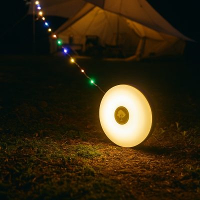 Kempinglámpa beépített power bankkal (10m) | GLOWTREK
